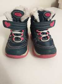 Śniegowce, buty na zimę dla dziewczynki rozmiar 24