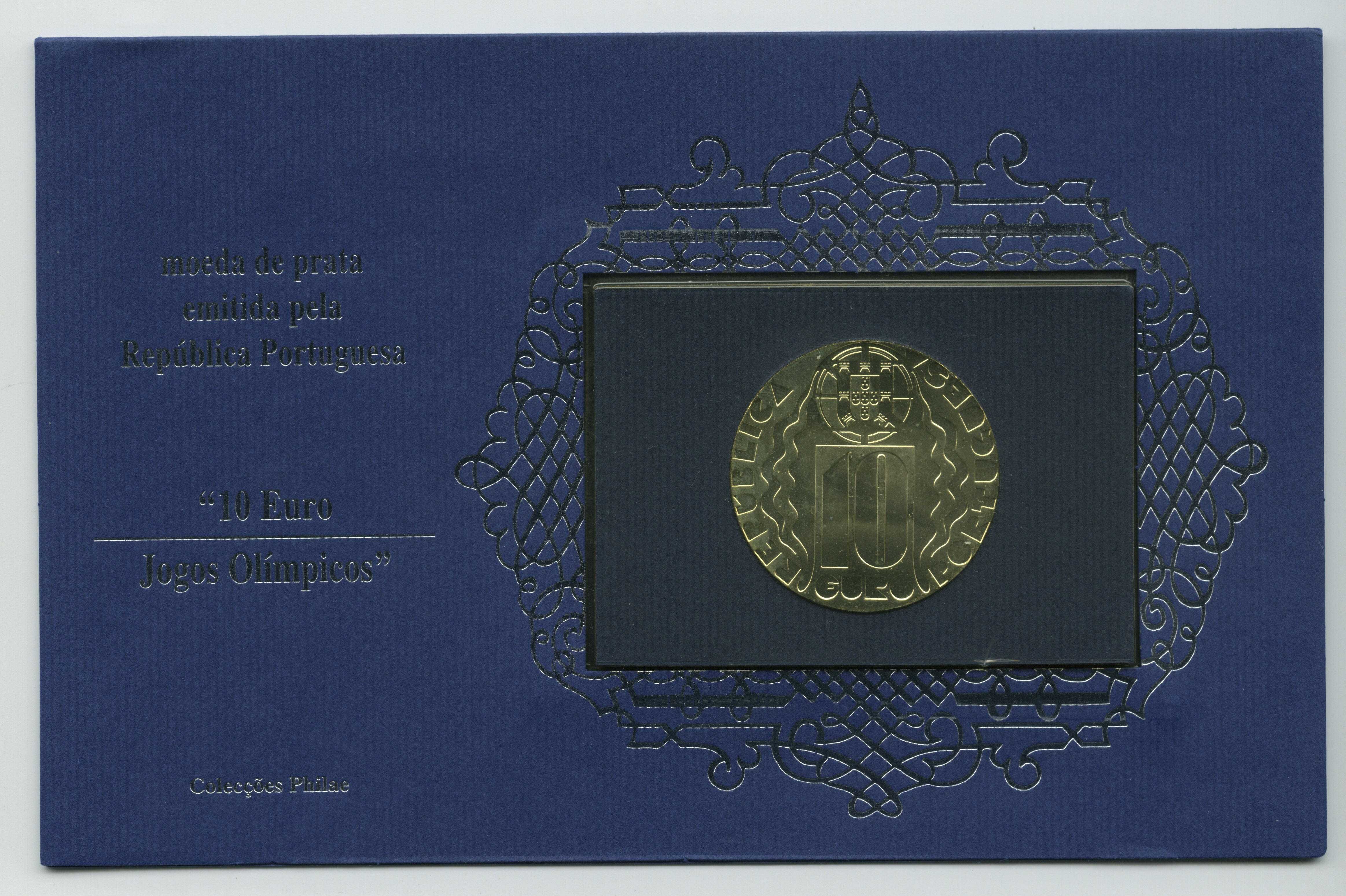 Moedas comemorativas 10 € em PRATA