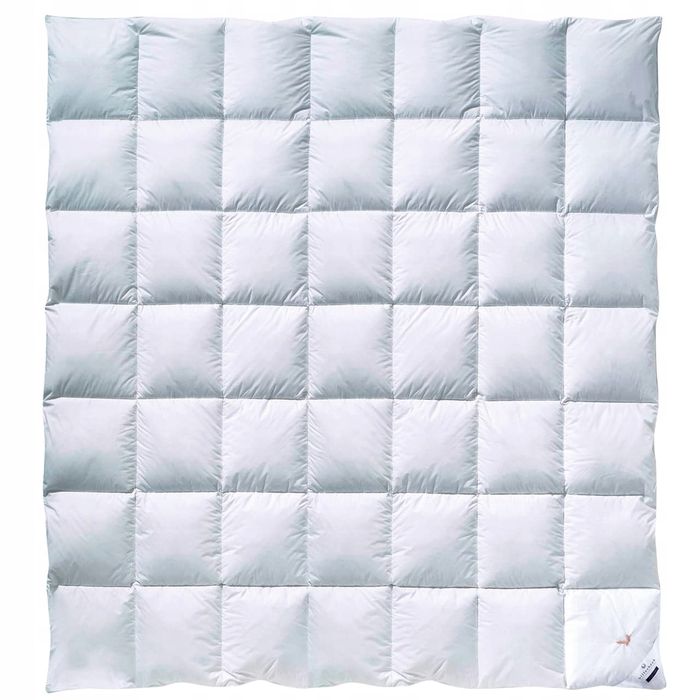 Billerbeck Daunendecke 200x200 cm - Całoroczna kołdra z puchu