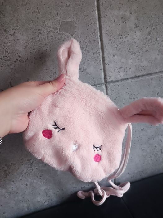 Torebka dla dziewczynki króliczek różowy