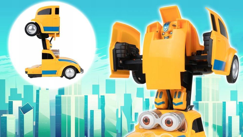 Auto Transformujące Robot Samochód Garbus