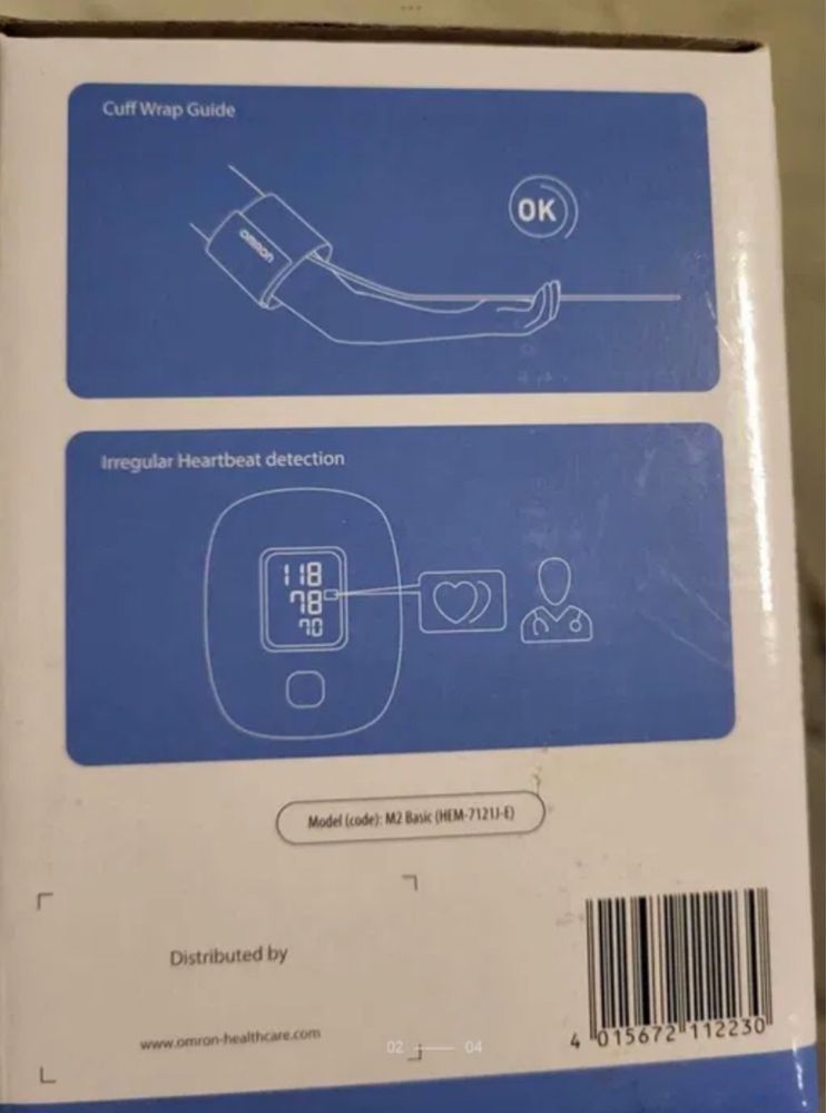OMRON M2 Basic HEM-7121J-E