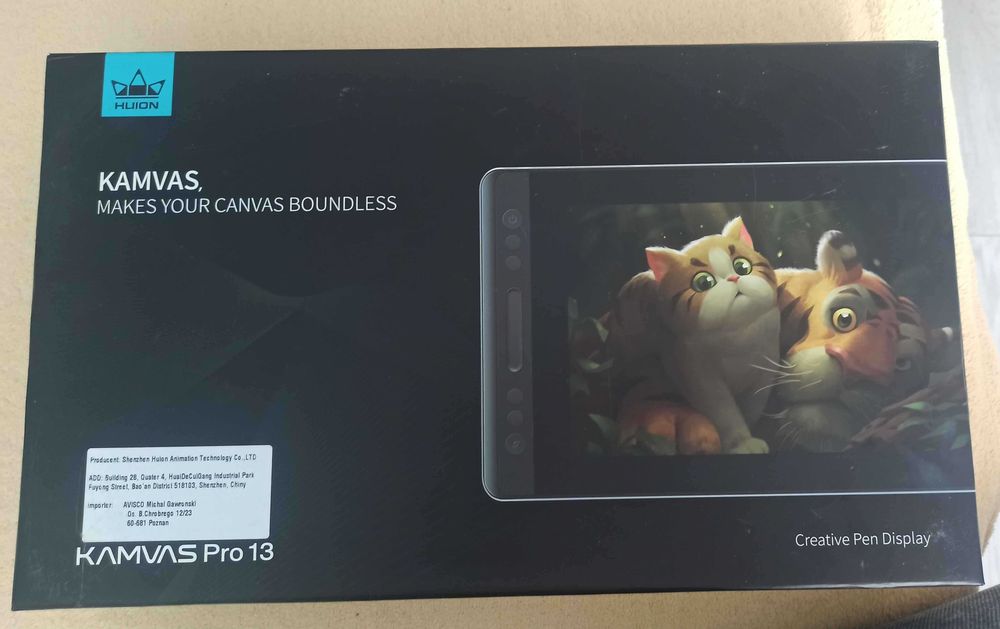 Tablet graficzny Huion Kamvas pro 13