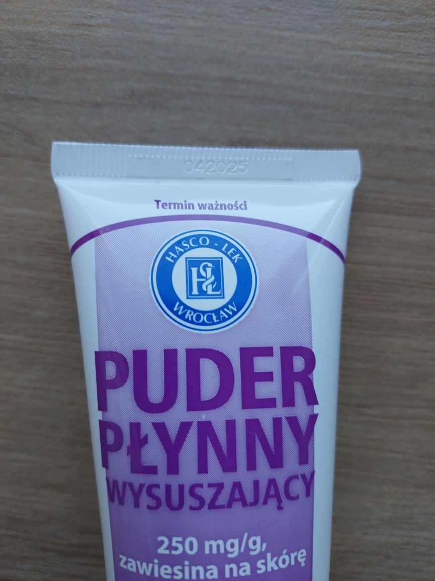 Puder płynny przy ospie