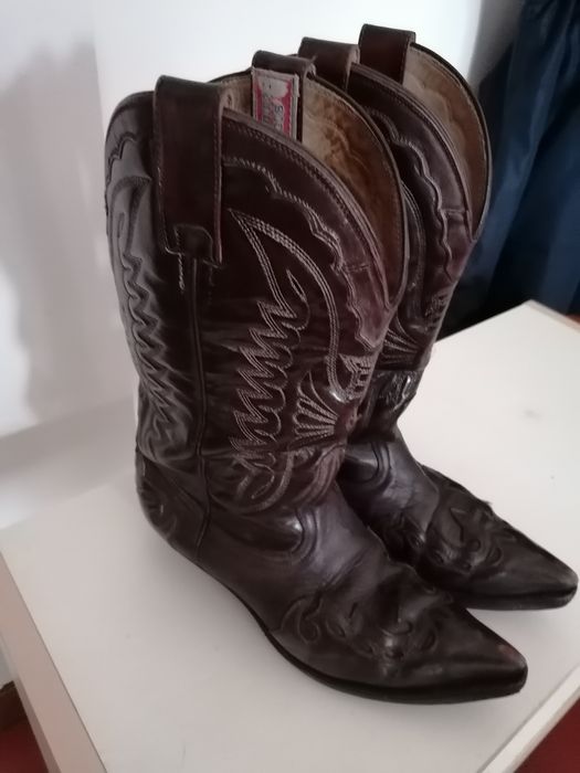 Botas em pele San Diego