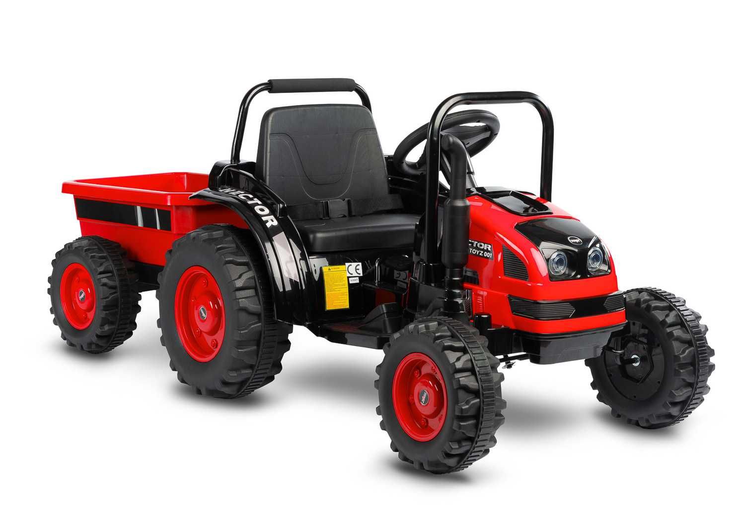Duży TRAKTOR HECTOR Auto akumulator Pilot EVA samochód pojazd