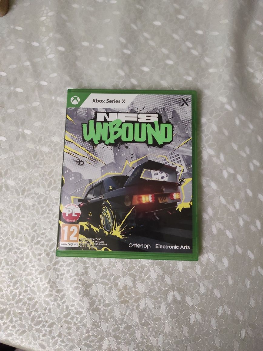 Gra NFS Unbound na Xbox
