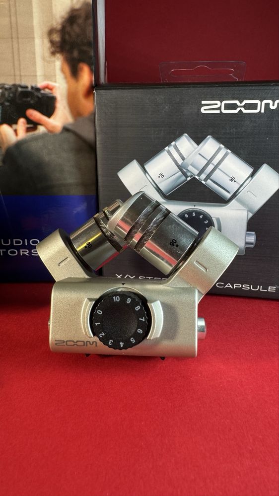 Gravador Zoom F1-LP  Com Lapela | Zoom XYH-6 XY Microphone