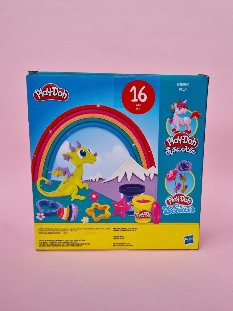 Play-Doh плей до веселе ігрове поле, пластилін 16 баночок плей до