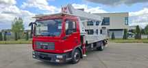 MAN Podnośnik koszowy Wumag WT300 Man TGL WT 300 2007r ruthmann palfinger bison  Podnośnik koszowy Wumag WT300 WT 300 2007r ruthmann palfinger bison