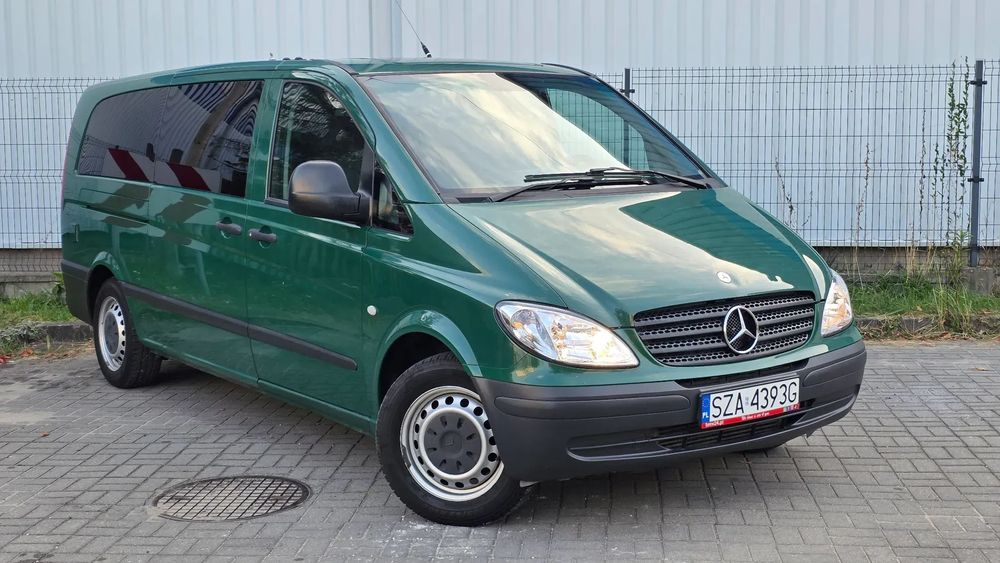 Mercedes-Benz Vito LONG Salon PL Niski przebieg Zabudowa wyprawowa prawie jak Marco Polo