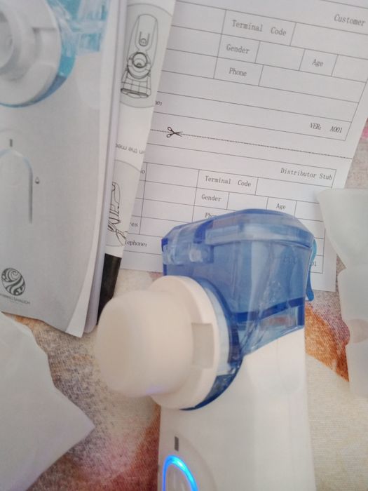 Інгалятор небулайзер акумуляторний робочі нові, ціна за два