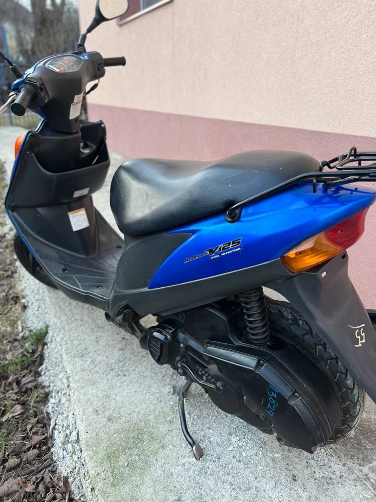 Скутер suzuki address v 125 g з контейнера мопед 2 місний