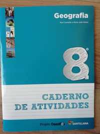 Caderno de atividades Geografia Santillana 8º ano