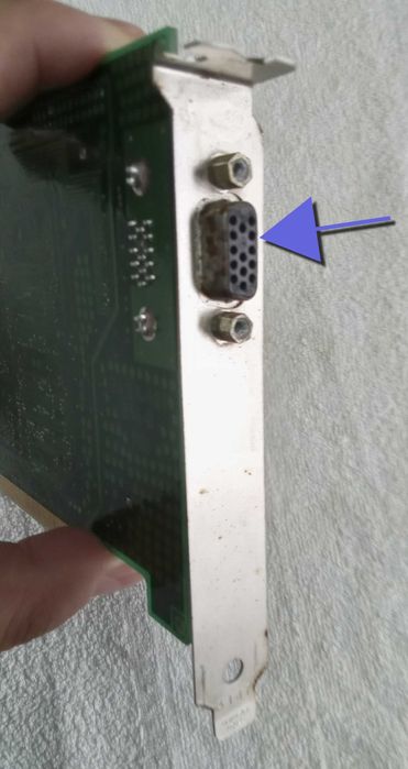 [PC Vintage] Placa VGA - Tseng ET4000 W32p - PCI