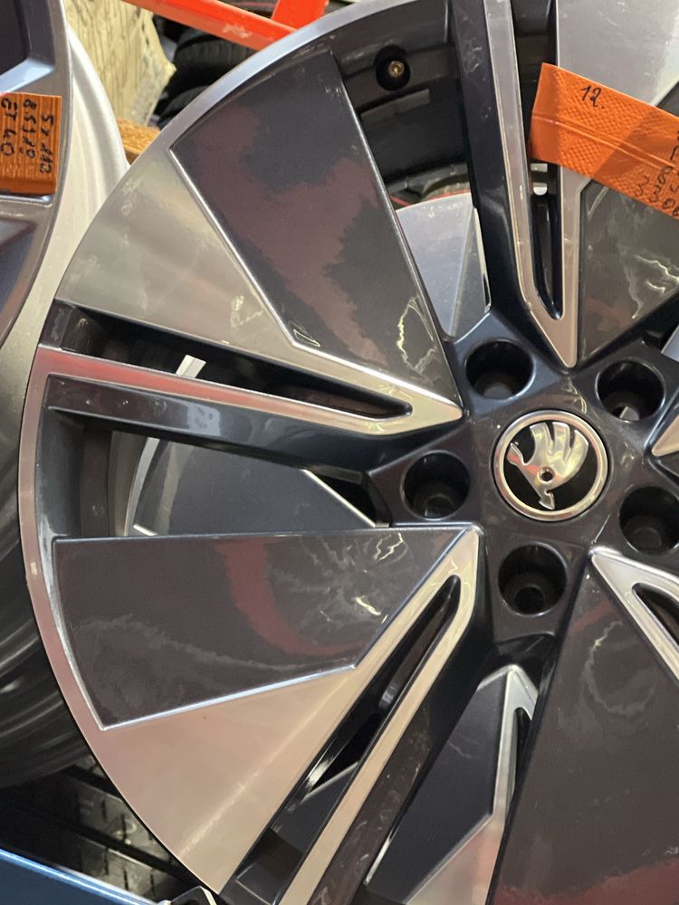 Komplet Alufleg 5x112 19” Skoda Vw Seat Audi