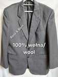 Marynarka męska 100% wełna/wool, roz. 52