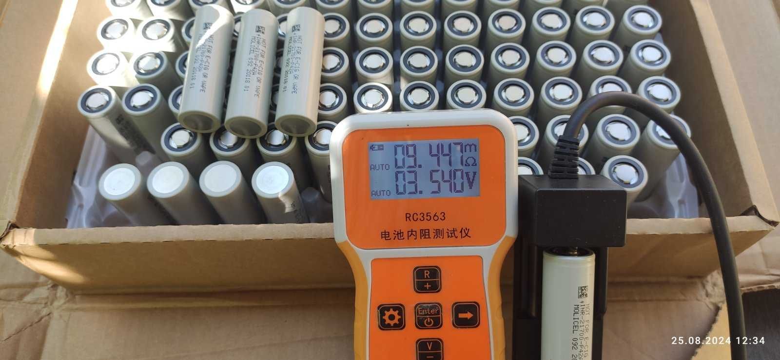 INR21700 Molicel P42A. Новий високотоковий акумулятор. Для FPV.