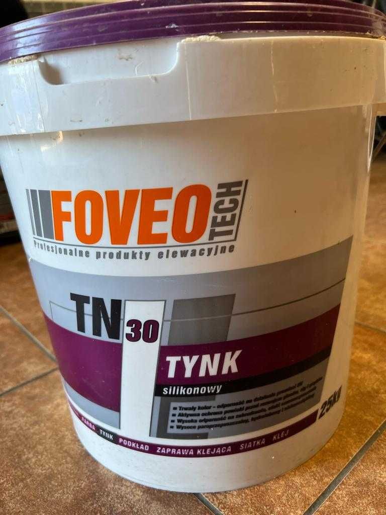 Tynk silikonowy Foveo TN30 kolor 0-031 25kg nowy