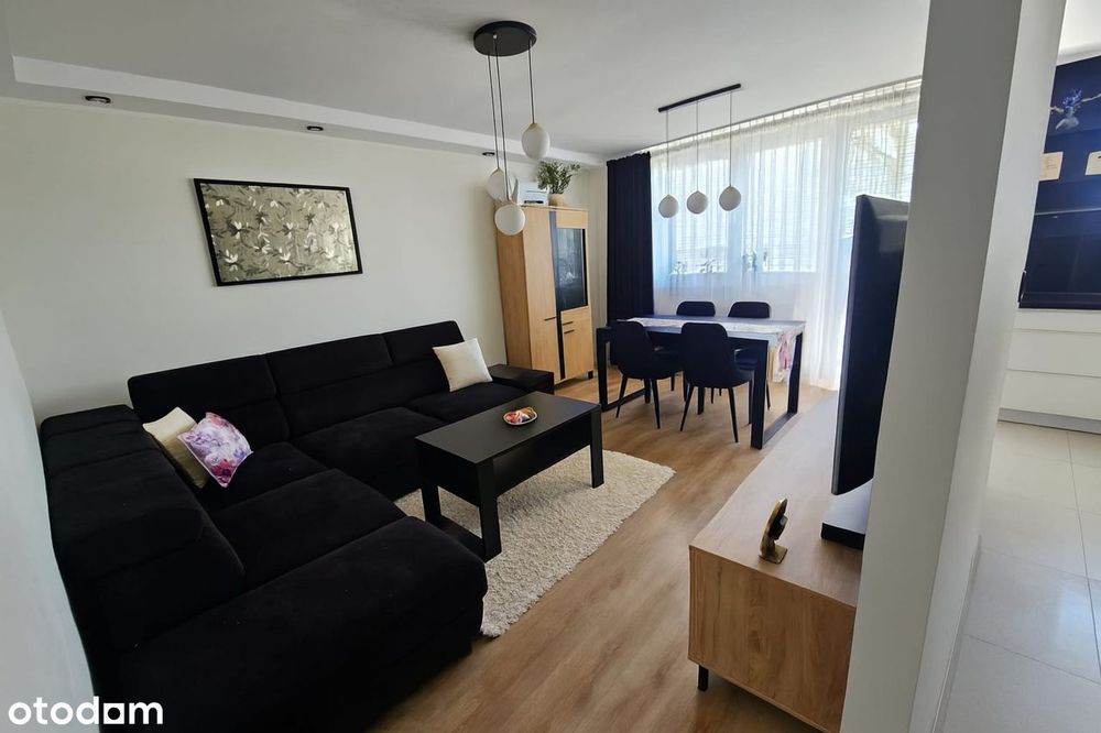 Przestronne 3-pokojowe mieszkanie z pełnym wyposażeniem