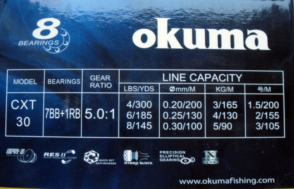 Okuma Ceymar XT CXT-30FD oryginalna szpula do kołowrotka