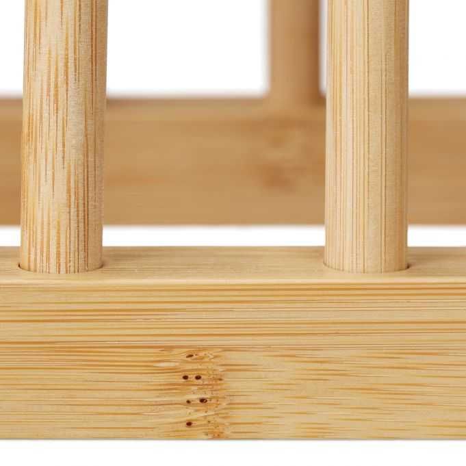 Stojak na naczynia suszarka do naczyń bambus drewniany stojak naczynia