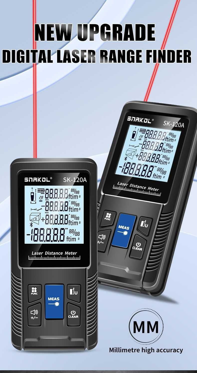 Fita  medidor de distância a laser 40m
50m 70m 100m 120m telêmetro