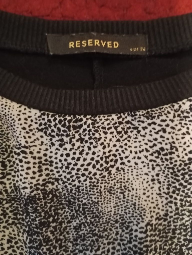 Bluzka 3/4 rękaw. Reserved.