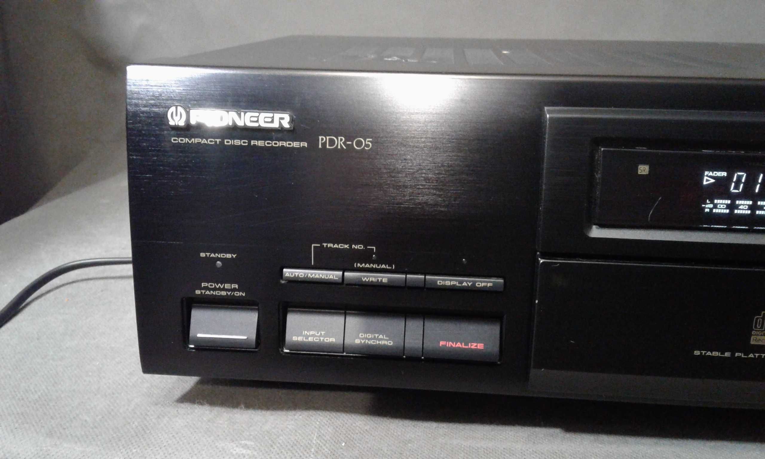 PIONEER PDR-05,nagrywarka audio cd