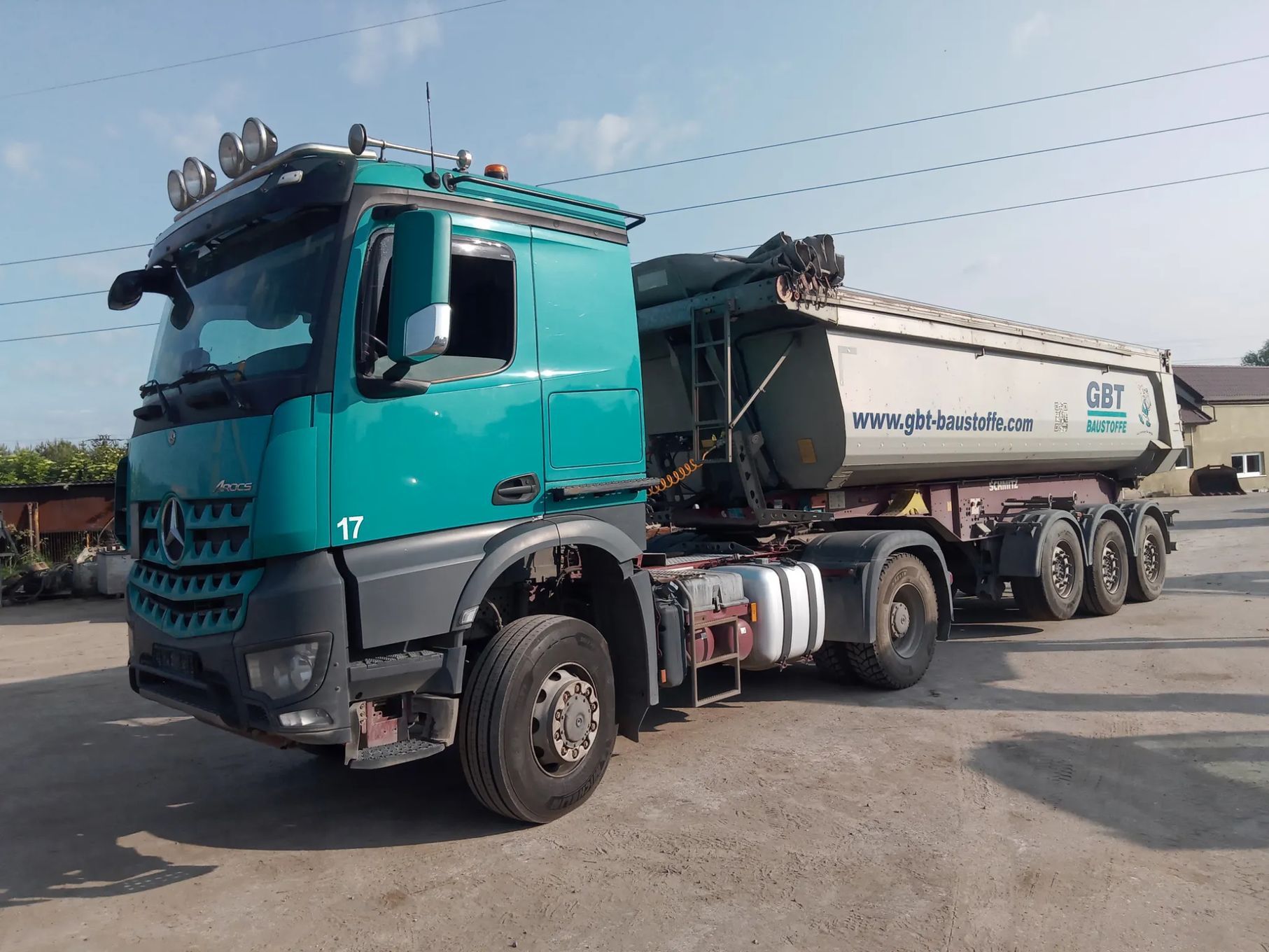 Mercedes-Benz Arocs 1848 4x4 Wał Hydraulika z Niemiec 2 szt