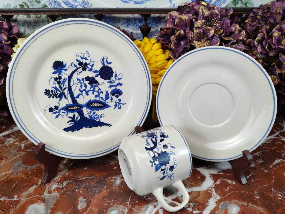 Kamionkowy zestaw śniadaniowy - Wzór cebulowy - Vier Jahreszeiten