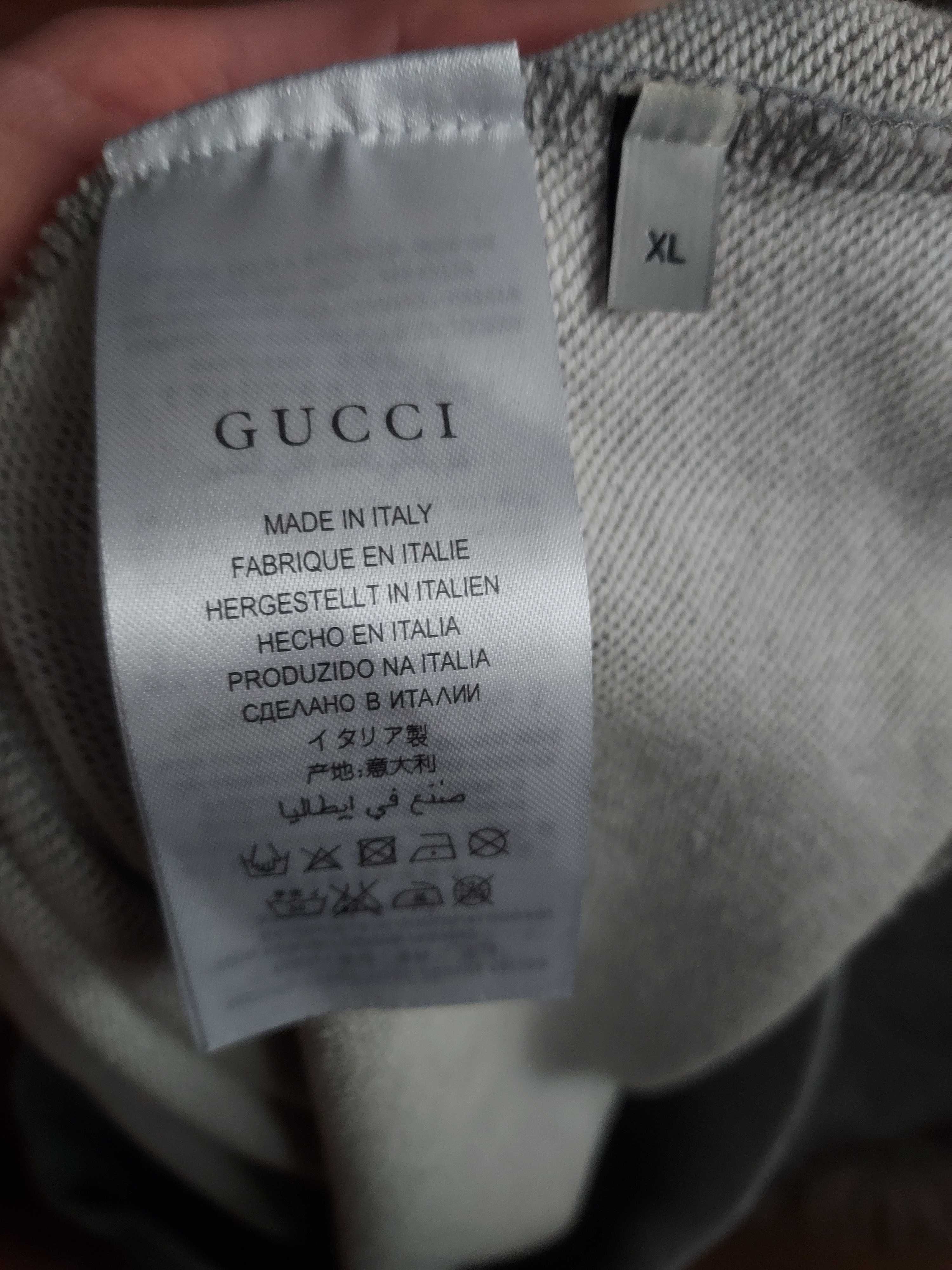 Bluza męska z kapturem Gucci
