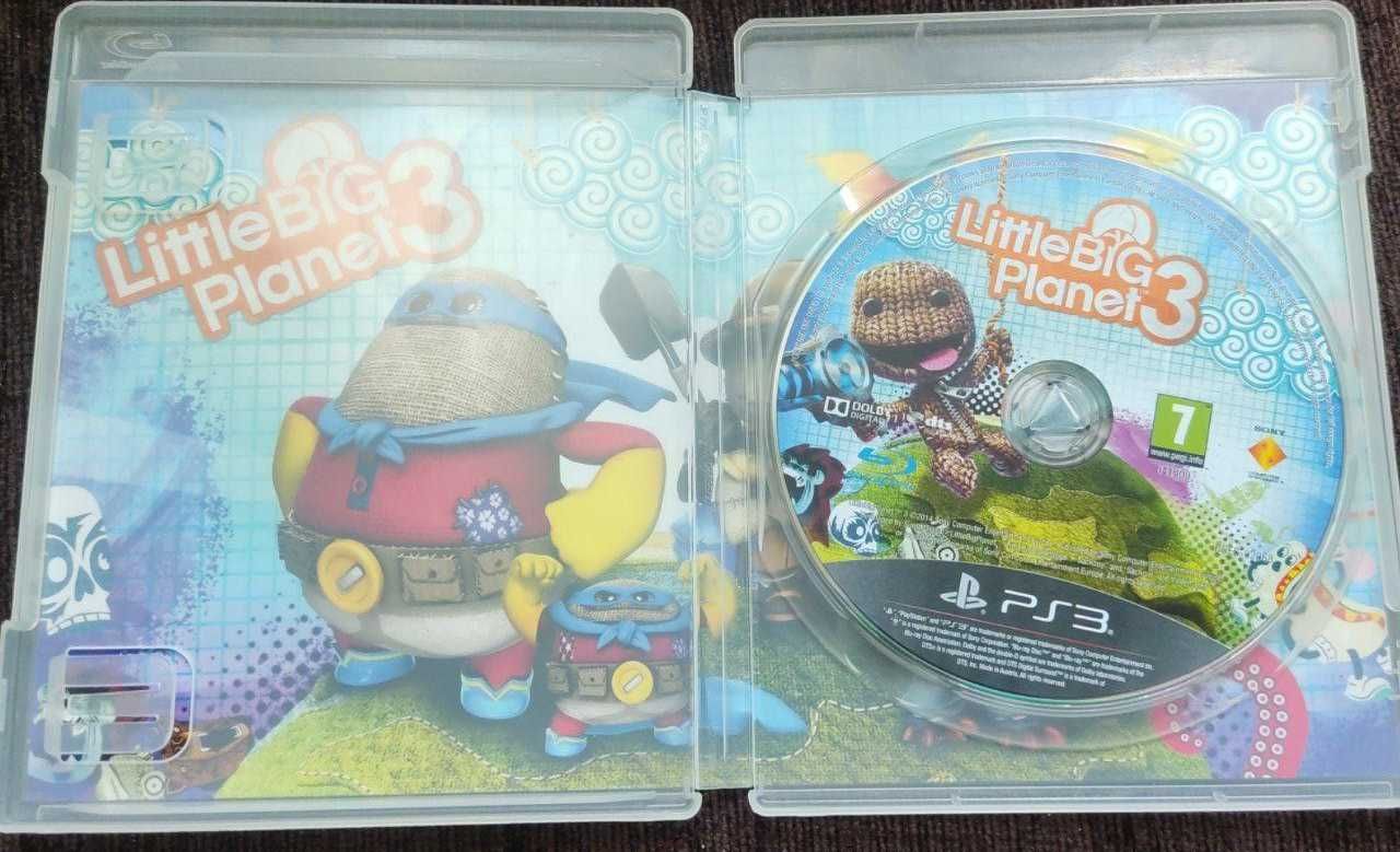 Little big planet 3 gra ps3 Playstation 3 playstation3