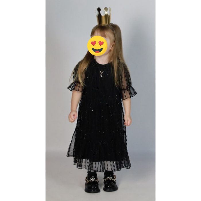 Святкова сукня в розсипні паєтки Next