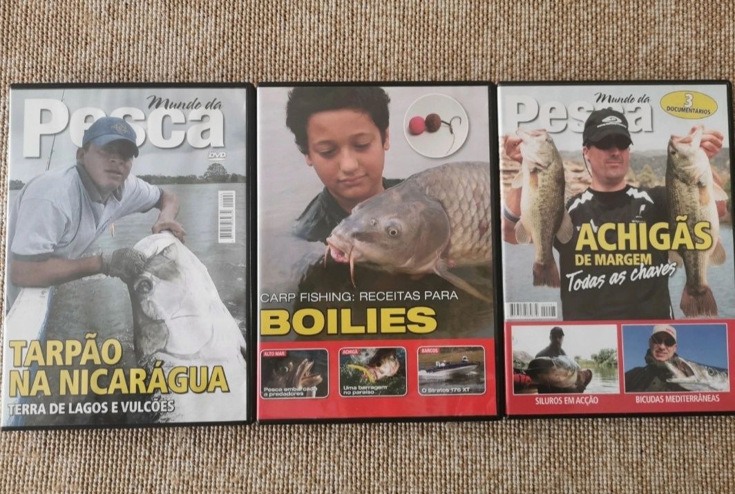 DVDs Mundo da pesca