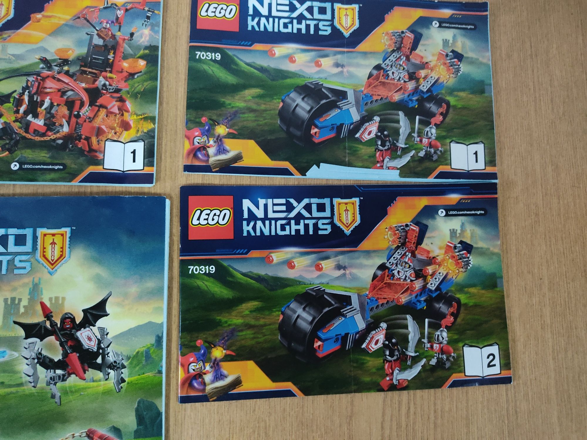 Intsrukcje Lego Nexo Knight