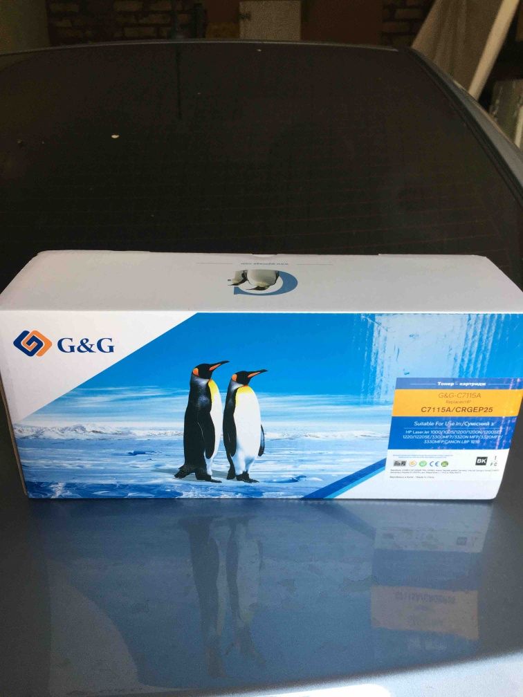 Картридж G&G для HP LJ 1200/1220/1000w/1005w Black (G&G-C7115A.