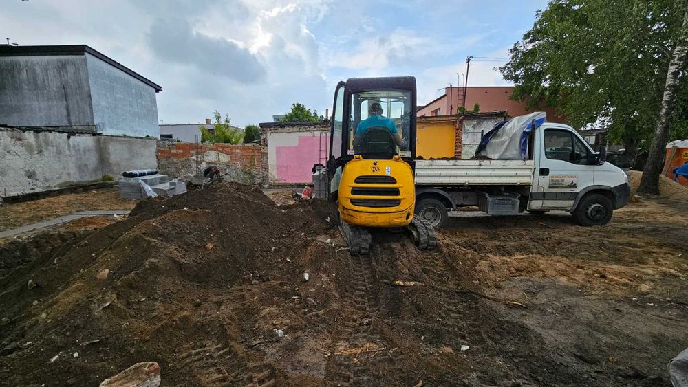 Sprzątanie działek, Wywóz gruzu, ziemi, zieleni, odpadów budowlanych!