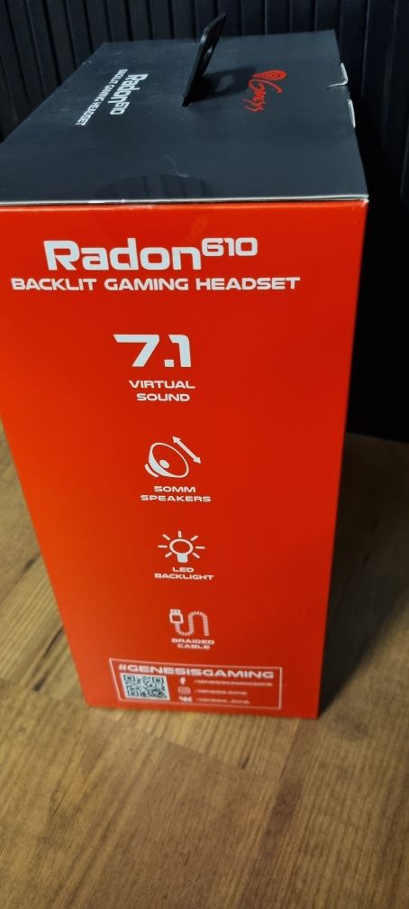 Headset Gaming Radon 610 7.1