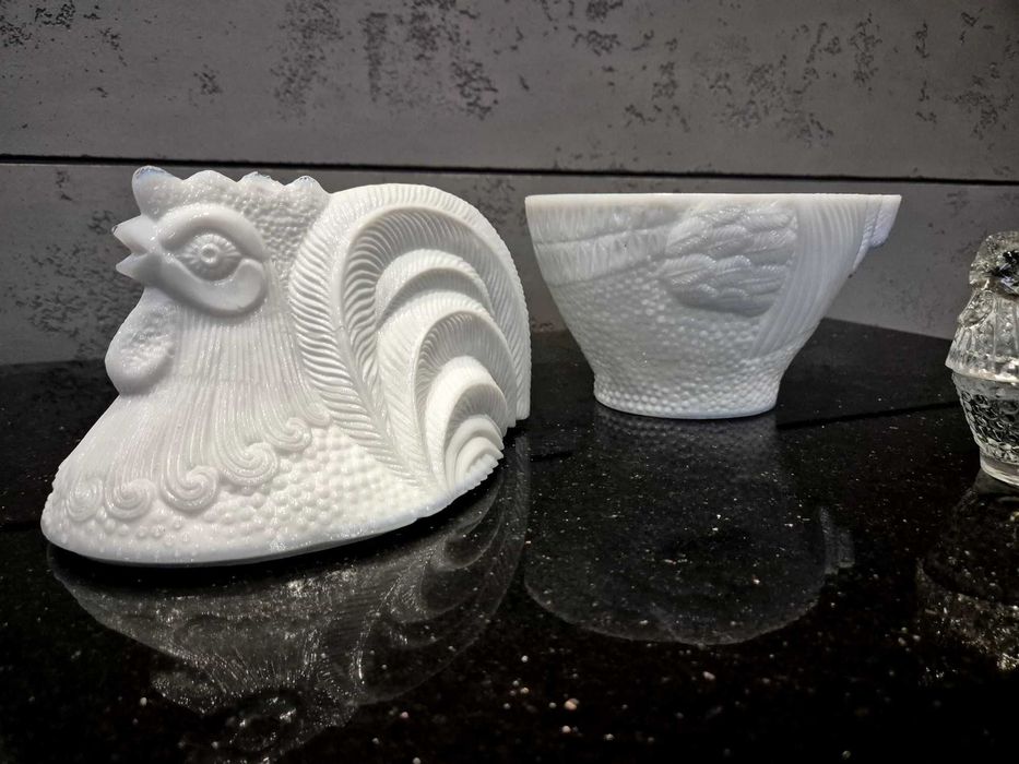 Kogut Ząbkowice duży lattimo bomboniera 23cm