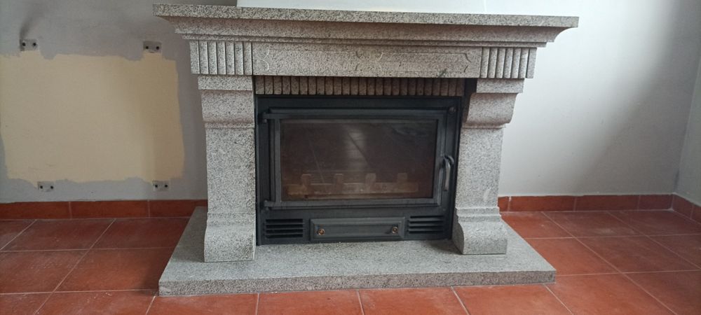 Lareira em granito