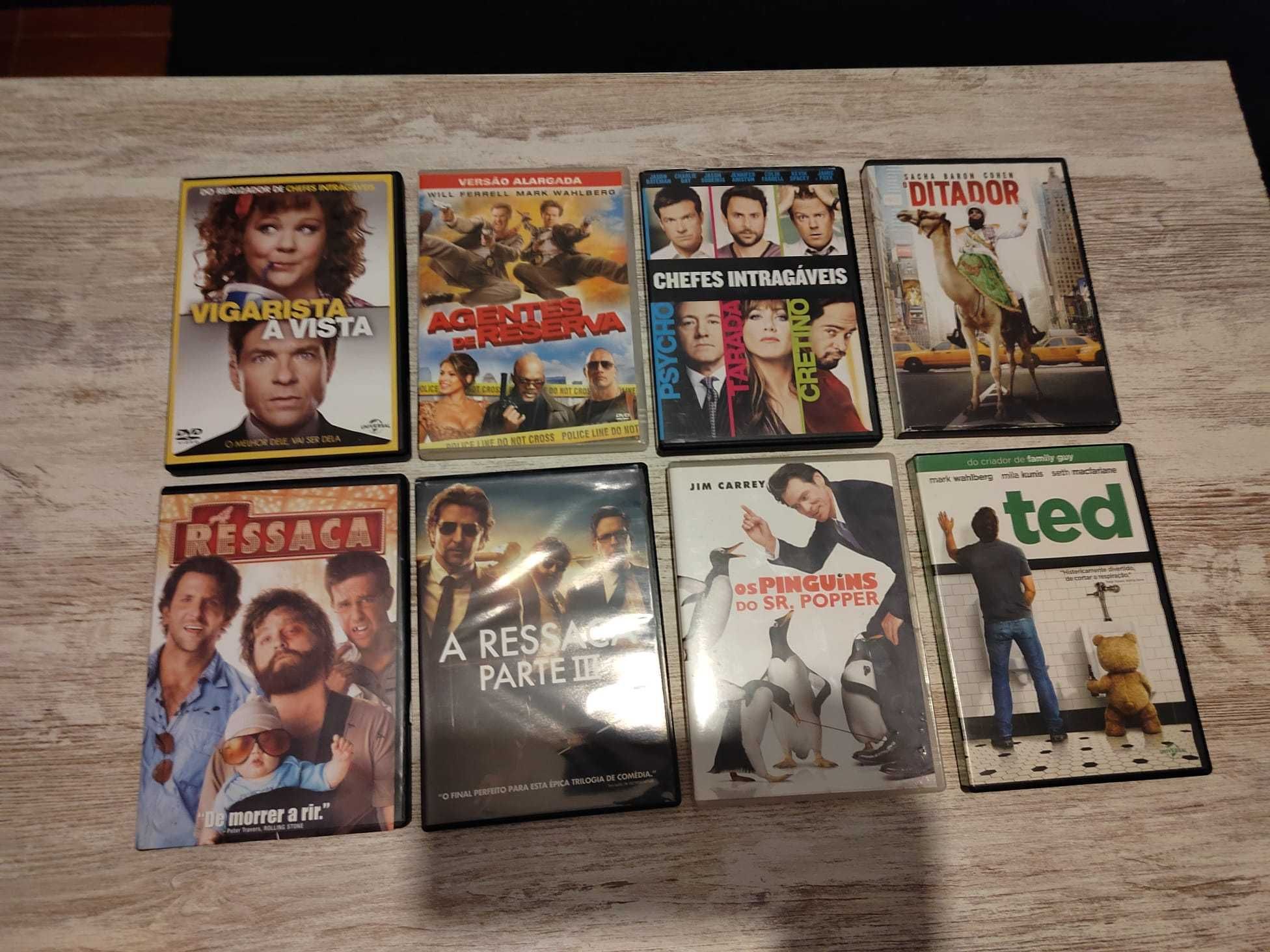 Vendo conjunto de filmes em DVD