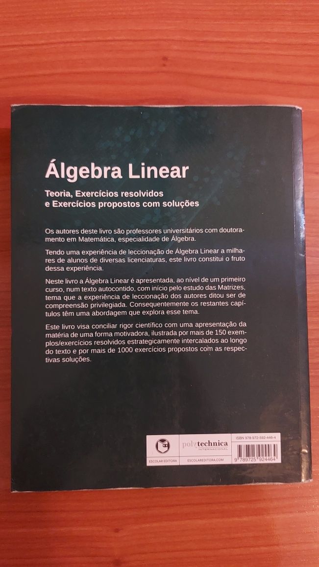 Álgebra Linear - 4a edição