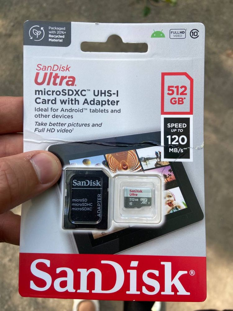 SanDisk 128 512 gb флешка карта пам’яті