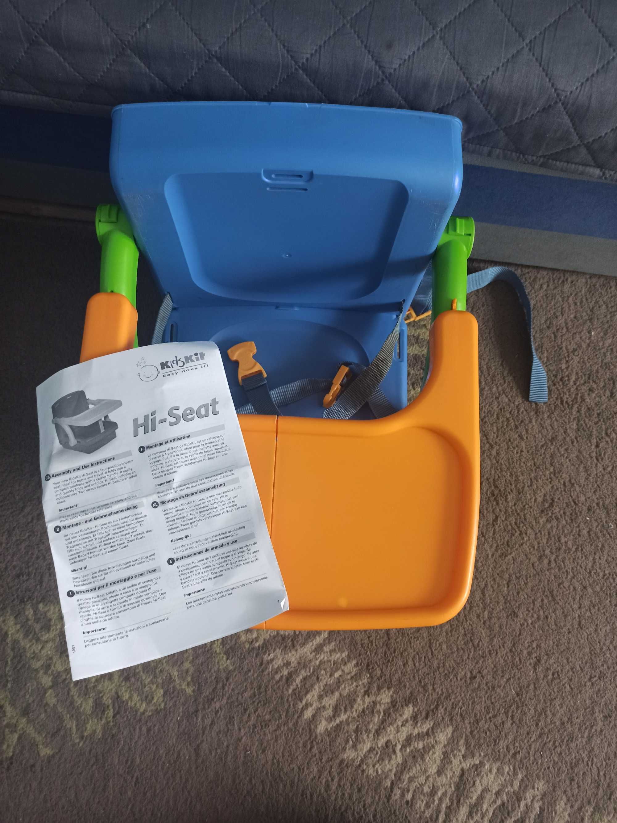 Krzesełko do karmienia, KidsKit Hi-seat, podróżne