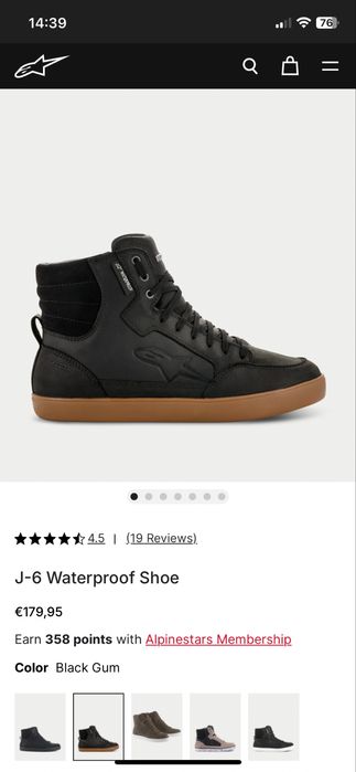 Alpinestars J6. Найкращі мотоботи на кожен мото-день! 41-42 розмір