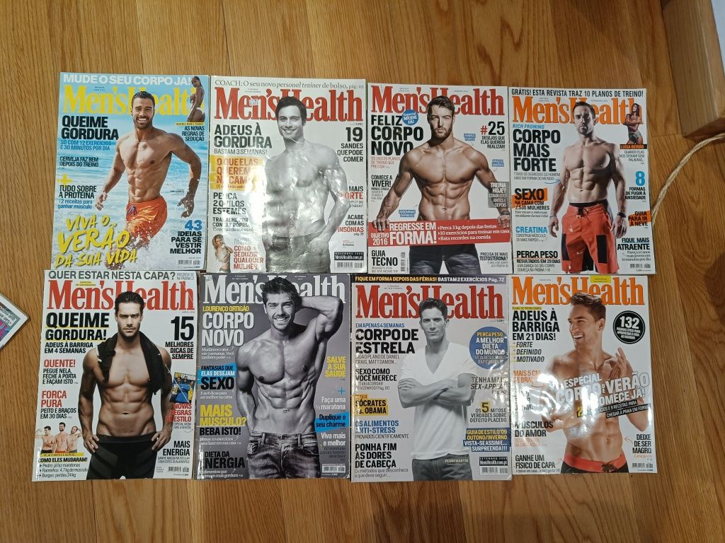 Revistas vários Anos Men's Health