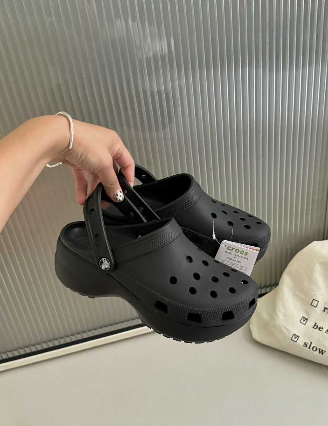 Оригінал! Тапки Crocs Classic Platform Clog W 206750-001