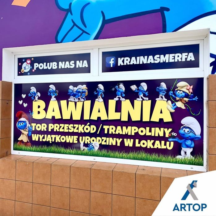 Wydzierżawię bawialnię w Reczu ,,  Kraina Smerfa” – gotowy, biznes