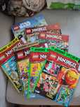 65 magazynów Lego, czasopisma bez dodatków, nie wypełnione. Bez n